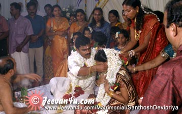 Santhosh weds Devipriya Photos